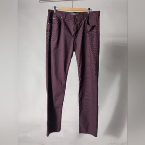 Brax Men's Cooper burgundy dress pants size 35